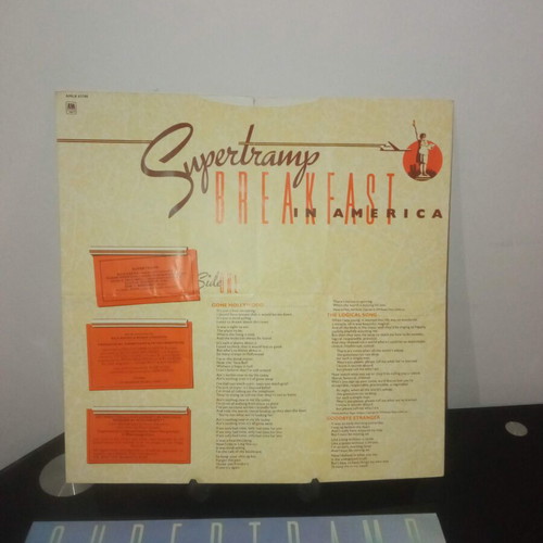 Supertramp Breakfast in America LP original UK 1st pressing 1979 like new
