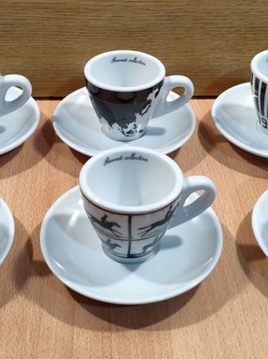 Buondi Espresso διαφημιστικό σετ 6 φλυτζανιών limited edition καινούργιο