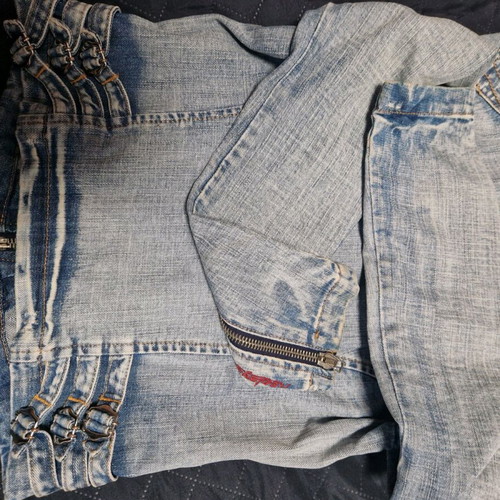Replay denim jacket blue like new, size M