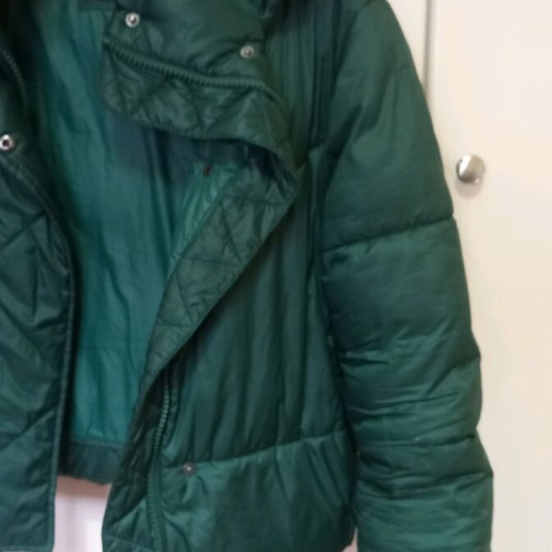 Gap puffer jacket used, green, size S