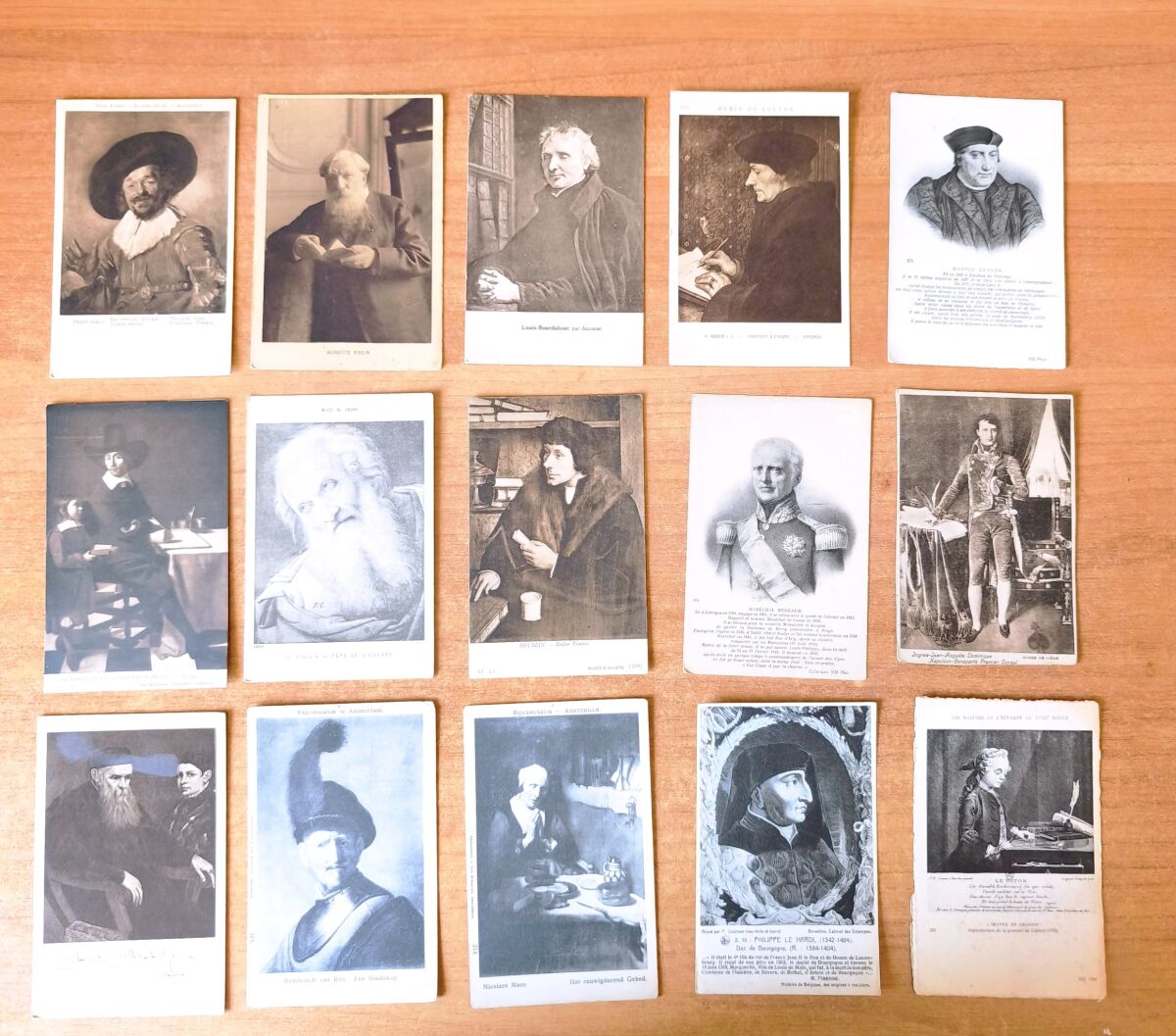 Collection of 43 used male portrait… - € 15,00 - Vendora.cy