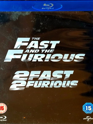 The Fast and the Furious και 2 Fast 2 Furious Blu-ray σετ δύο ταινιών