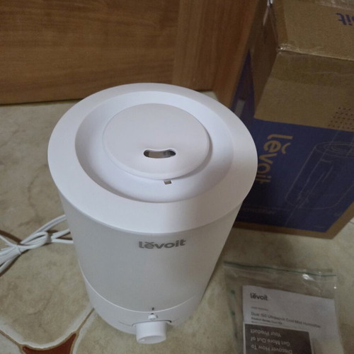 Levoit Dual 150 Ultrasonic Air Humidifier White New