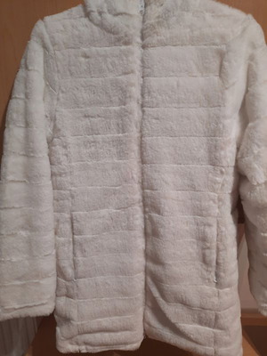 White reversible jacket like new, size S