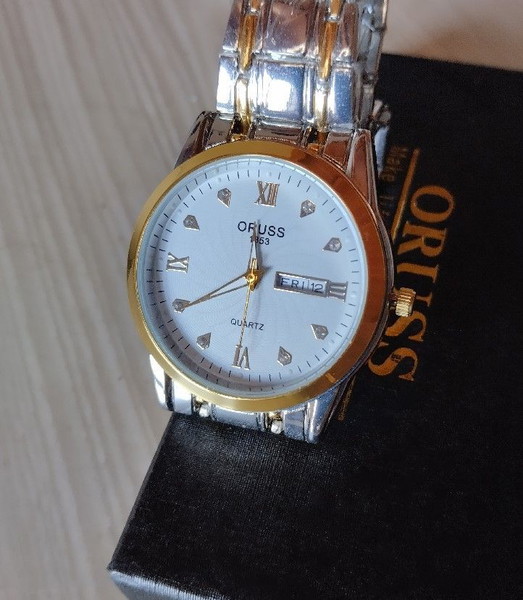 Ρολόι QUARTZ. Ανδρικό Στρογγυλό Αδιάβροχο