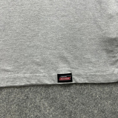 Dickies men's grey long sleeve pocket t-shirt 2XL oatmeal