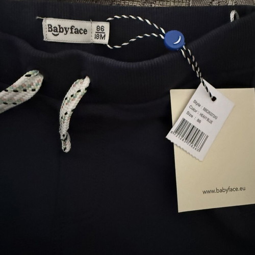 Babyface set new, t-shirt and shorts size 86 (12-18 months)
