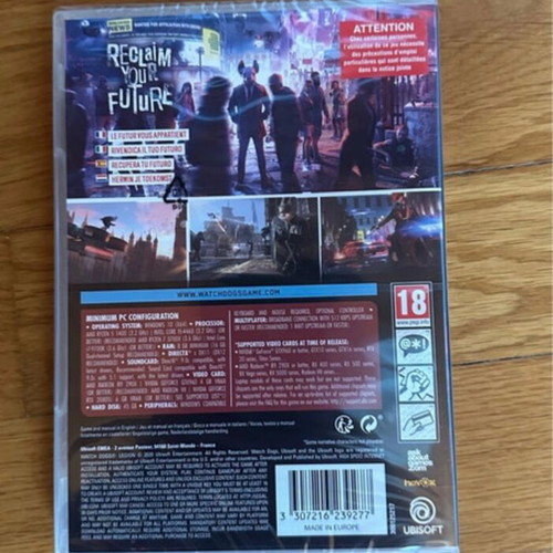 Watch Dogs Legion PC sealed