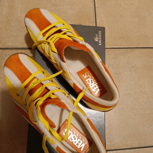 Versace Versus shoes like new, casual, size 42, yellow orange