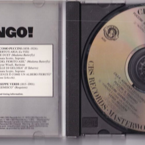 Placido Domingo Domingo! CD like new, classical opera music