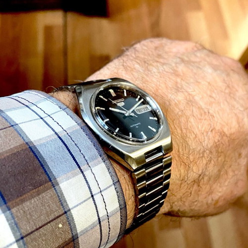 Seiko 5 N9 automatic vintage 1970s watch like new