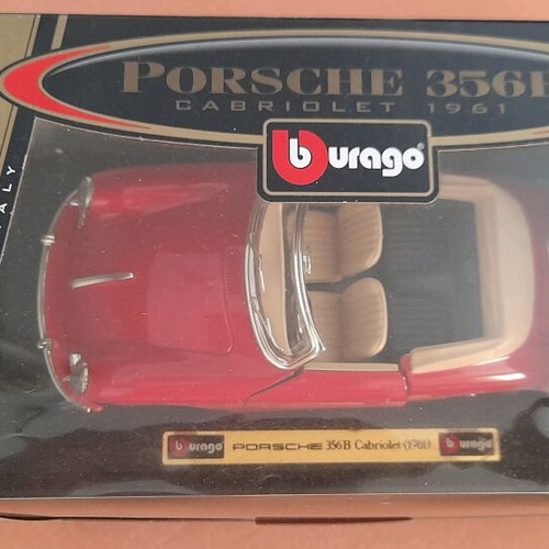 Porsche 356b cabriolet 1961 , 1:24