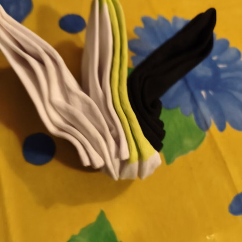 Socks new, pack of 3 pairs, size 43/46, multicolor