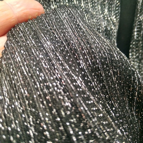 Zara dress with silver thread like new, size L