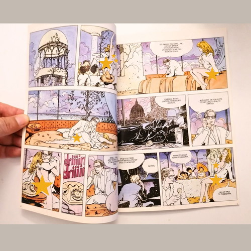 Manara No2 Journey to Tulum comic like new, vintage