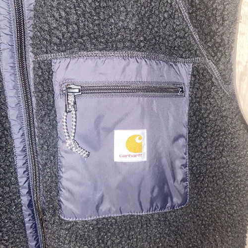 Carhartt Wip sleeveless jacket like new, black, size L