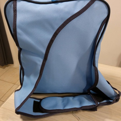 Crossbody bag new turquoise durable material for cyclists