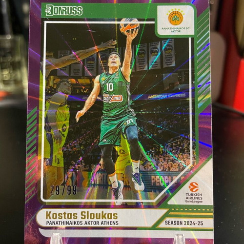Euroleague 2024-25 Kostas Sloukas card like new