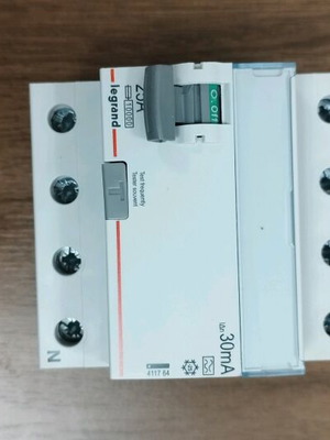 Legrand 4P 30mA 25A three-phase residual current relay new