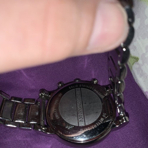 Emporio Armani Luigi Watch like new, original with new battery