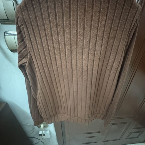 Shein women's knitted sweater like new, brown, size M
