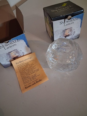 Kosta Boda candle holder new