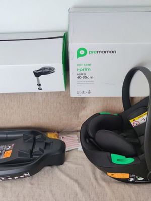 Premaman Κάθισμα αυτοκινήτου i-Prim i-Size με βάση Isofix και αδιάβροχο σαν καινούργιο