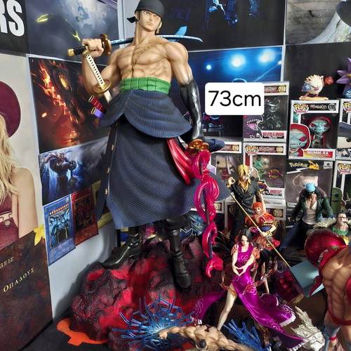 Roronoa Zoro super sized figure like new, height 73 cm