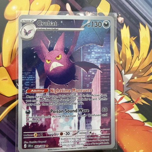 Crobat 093/086 Chaos Rising Pokemon card
