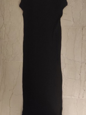 Zara midi dress new, black, size Medium