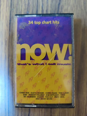 Now That's What I Call Music! 19 cassette tapes used, 2 pieces 1991
