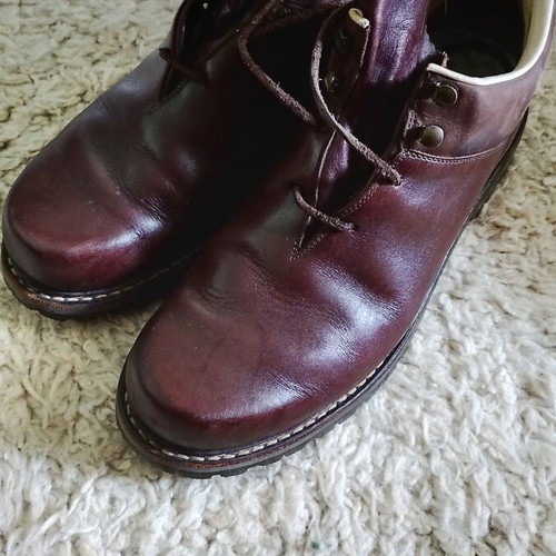Haferl Richard men's leather boots brown size 44 like new