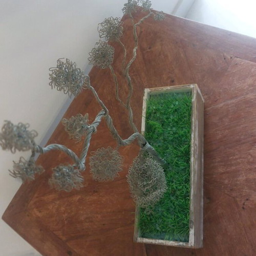 Bonzai decorative wire tree new