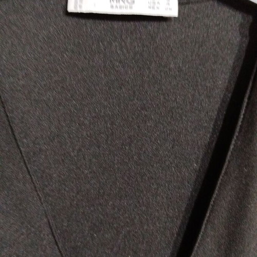 Mango black dress, short length, comfortable fit, size S