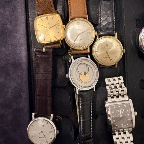 Omega Geneve, Seamaster De Ville, Seamaster, Reymond Weil, Raketa Moonphase watches used collection