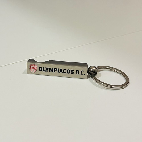Olympiacos BC keychain bottle opener