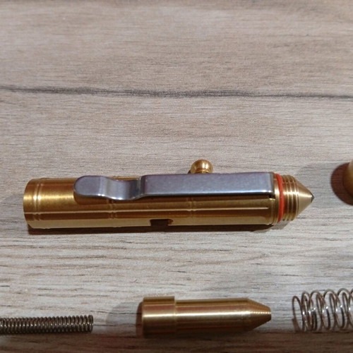 Brass Tactical Pen new