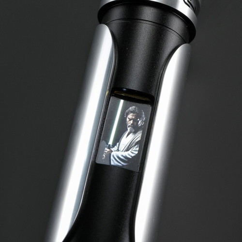 Star Wars lightsaber with OLED screen, new