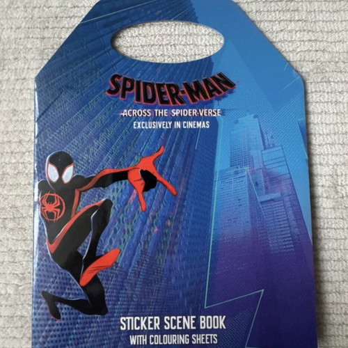 Spiderman Sticker Book new