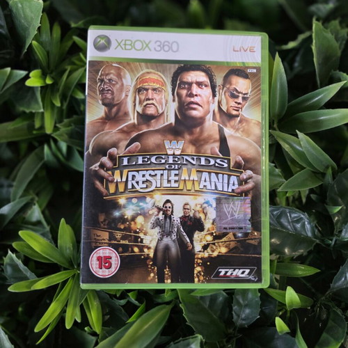 WWE Legends of WrestleMania Xbox 360 game used