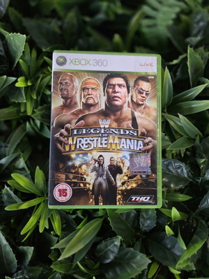 WWE Legends of WrestleMania Xbox 360 game used