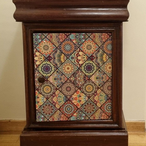 Nightstands used set of two with drawers and cabinet