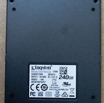 Kingston SA400S37/240G SSD 240GB, υγεία 82%, μεταχειρισμένος
