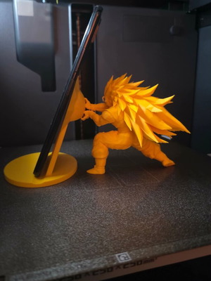 Phone stand made of reinforced PLA