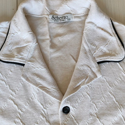 Vintage Scherzo men's cotton pajamas like new, XXL, gray and beige