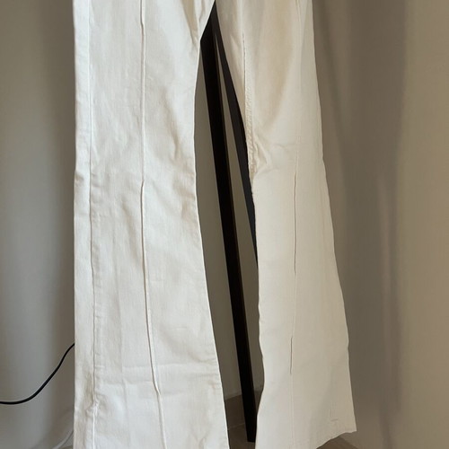 Bershka Cream Flared Pants like new, size 32