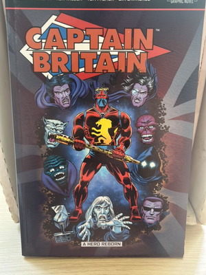 Captain Britain Marvel graphic novel like new, English