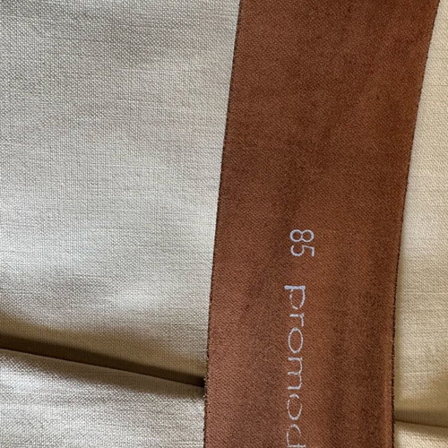 Leather belt like new, brown, size 85