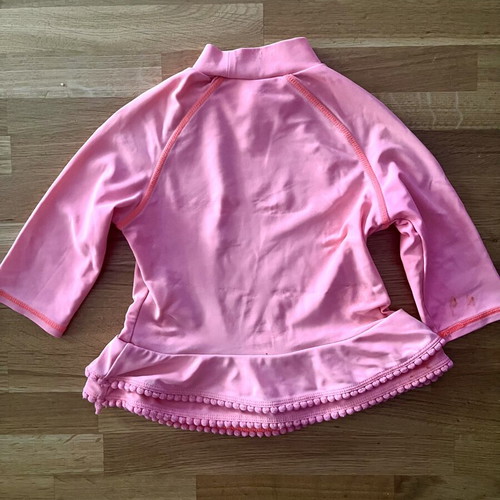 Mothercare UV protection swim shirt size 2-3 years pink like new