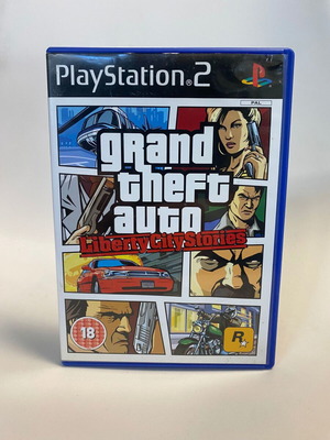 Grand Theft Auto Liberty City Stories PlayStation 2 like new, English with map